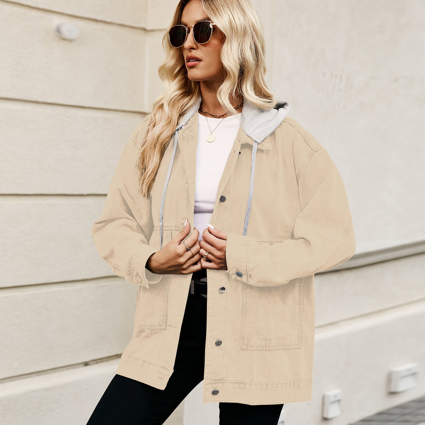 Veste Denim Rétro Chic