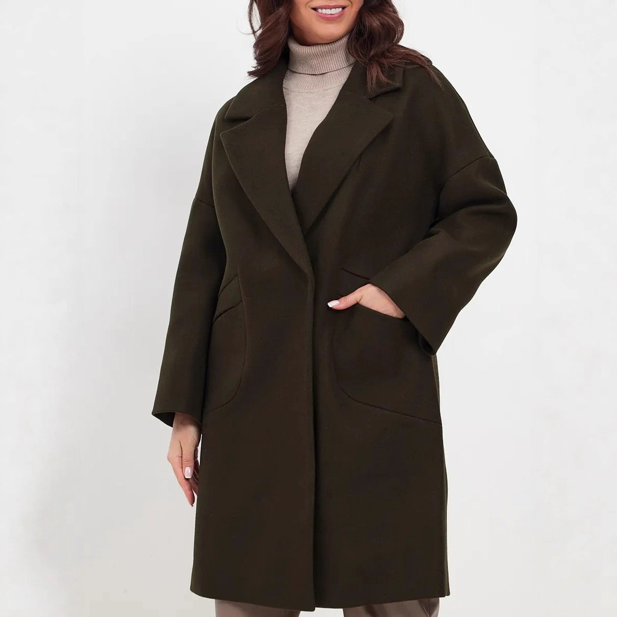 Manteau Élégant à Poches