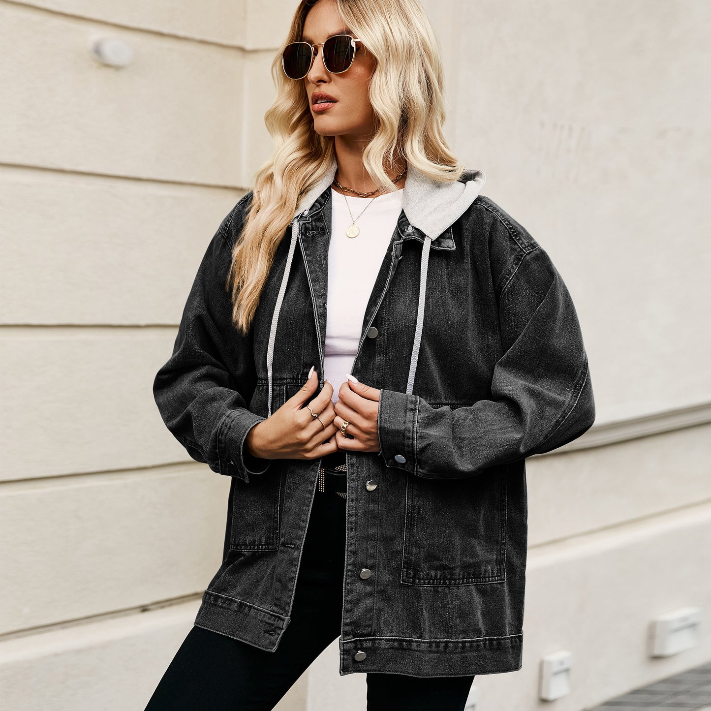 Veste Denim Rétro Chic