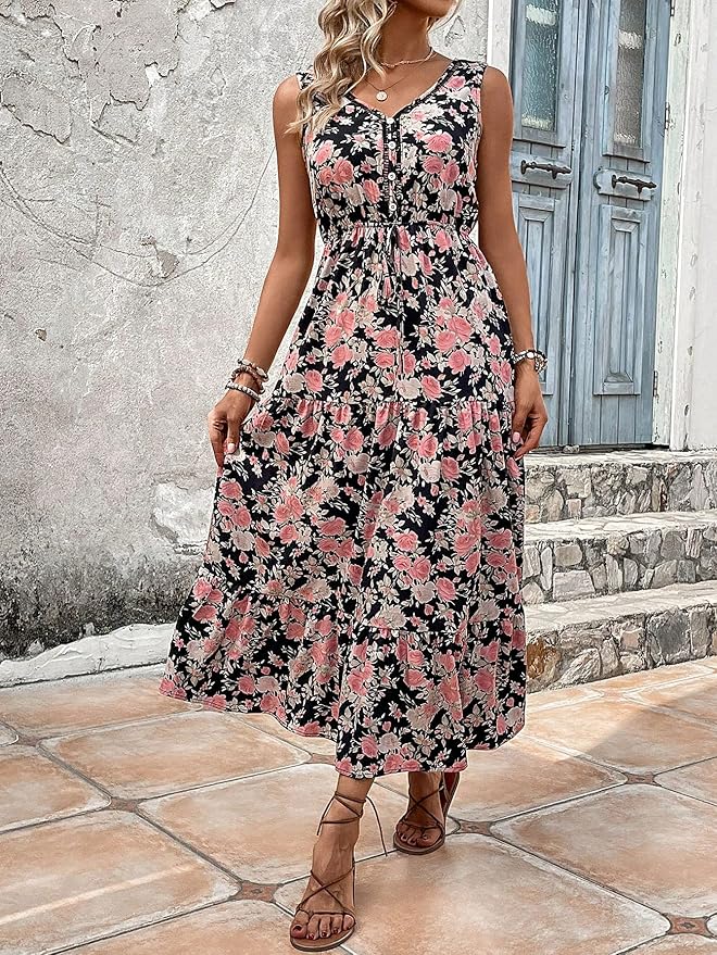 Robe longue fleurie11klawty22